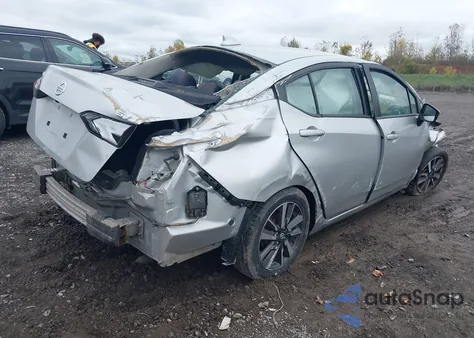 2021 Nissan Versa Sv Xtronic Cvt из США, поврежденный, VIN 3N1CN8EV5ML812097